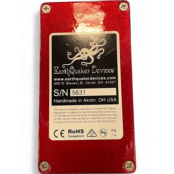 Used EarthQuaker Devices Plumes Small Signal Shredder Overdrive Effect Pedal