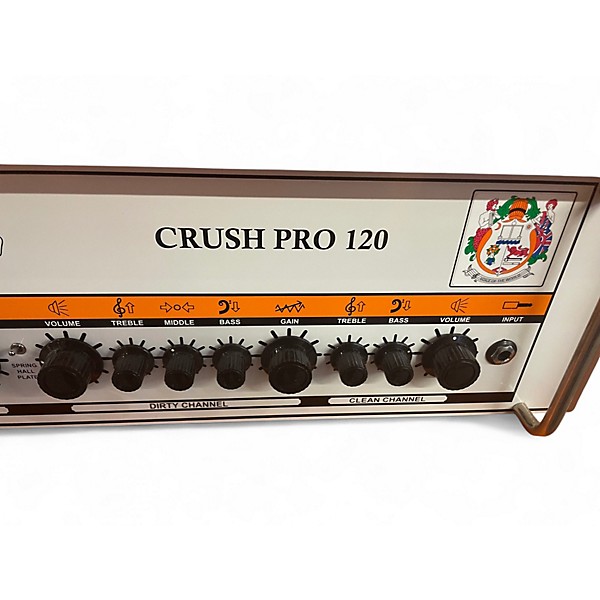 Used Orange Amplifiers CR120H Crush Pro 120W Solid State Guitar Amp Head