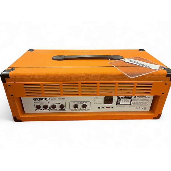 Used Orange Amplifiers CR120H Crush Pro 120W Solid State Guitar Amp Head