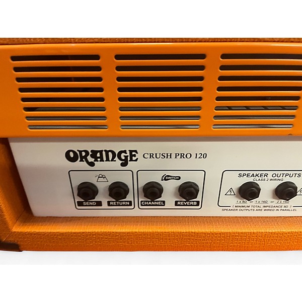 Used Orange Amplifiers CR120H Crush Pro 120W Solid State Guitar Amp Head