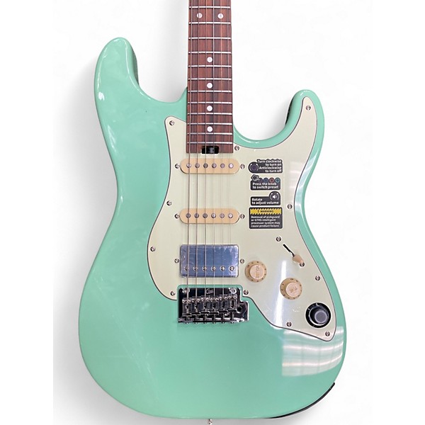 Used Gtrs S800 SURF GREEN Solid Body Electric Guitar