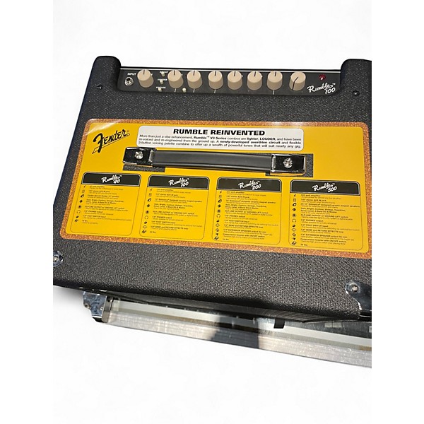 Used Fender Rumble V3 100W 1x12 Bass Combo Amp