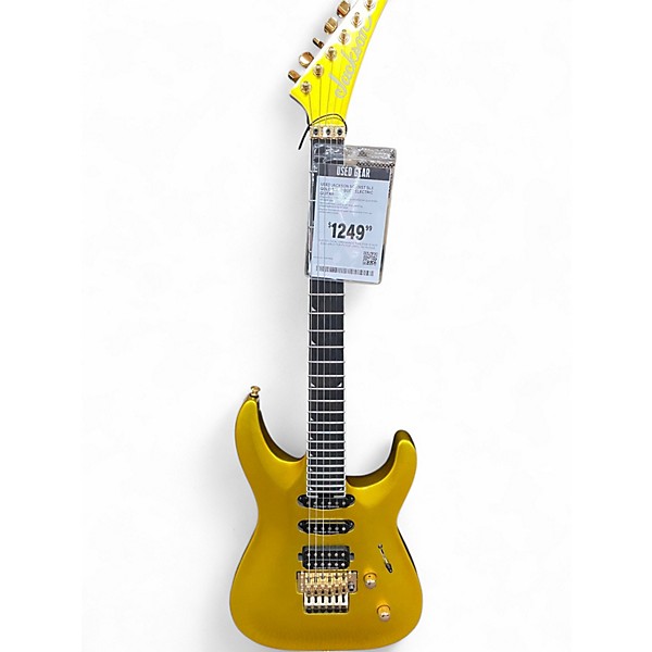 Used Jackson Soloist SL3 GOLD Solid Body Electric Guitar