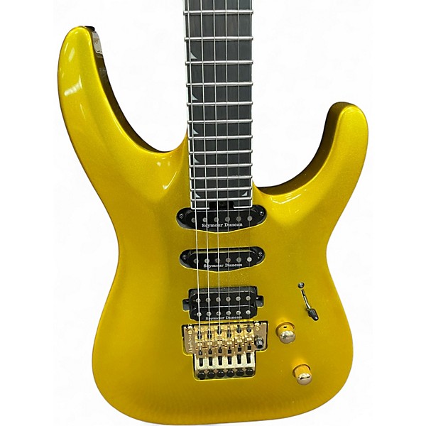 Used Jackson Soloist SL3 GOLD Solid Body Electric Guitar