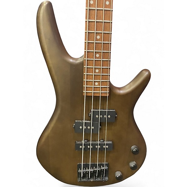 Used Ibanez GSRM20 Mikro Short Scale Walnut Electric Bass Guitar