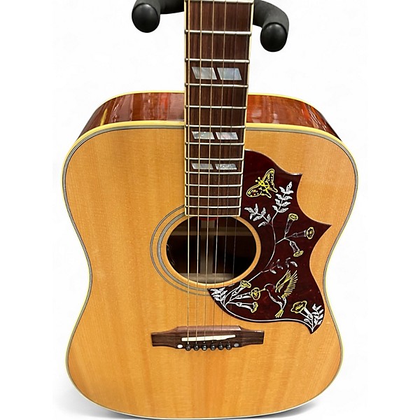 Used Gibson Hummingbird Standard natural Acoustic Electric Guitar