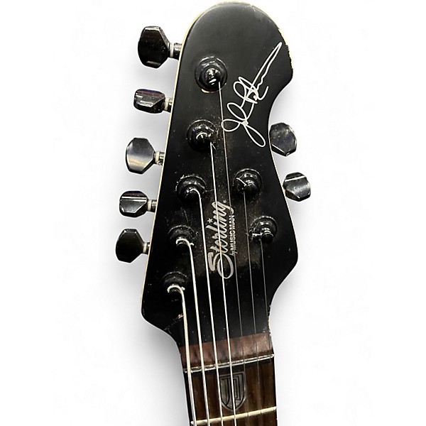 Used Sterling by Music Man JP70 John Petrucci Signature Black Solid Body Electric Guitar