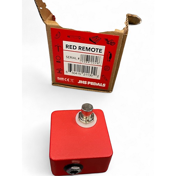 Used JHS Pedals RED REMOTE Pedal