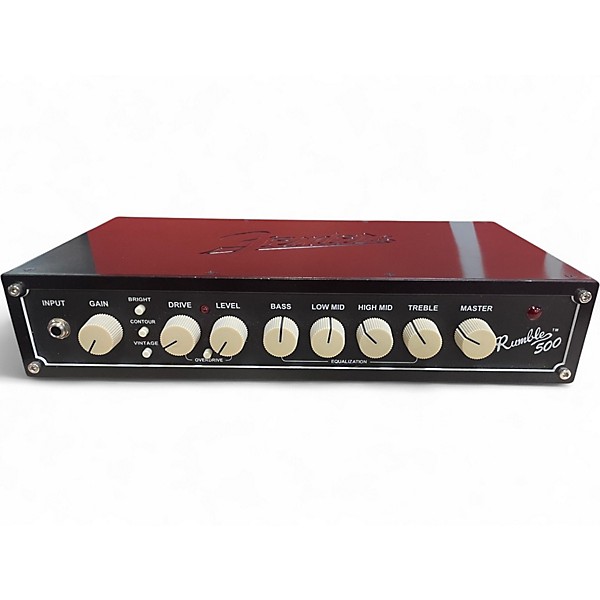 Used Fender rumble 500 Bass Amp Head