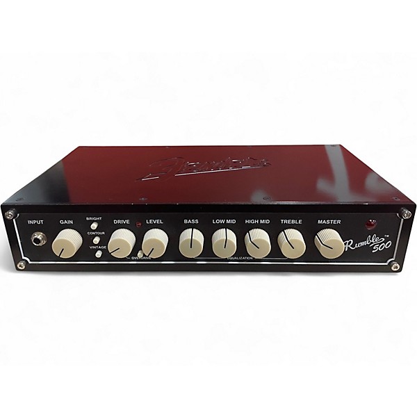 Used Fender rumble 500 Bass Amp Head