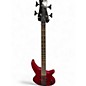 Used Jackson bass Candy Apple Red Electric Bass Guitar thumbnail