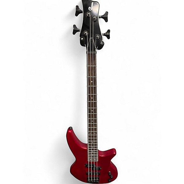 Used Jackson bass Candy Apple Red Electric Bass Guitar