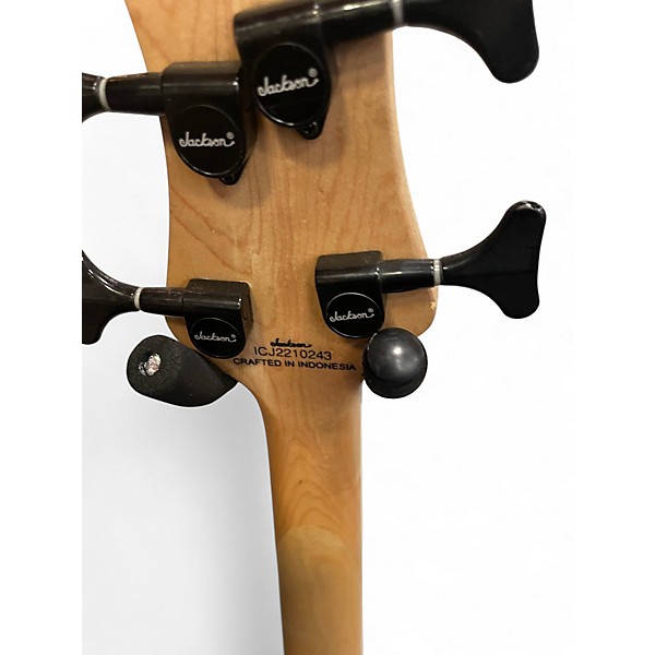 Used Jackson bass Candy Apple Red Electric Bass Guitar