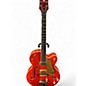 Used Gretsch Guitars G6120SSU Brian Setzer Signature Trans Orange Hollow Body Electric Guitar thumbnail