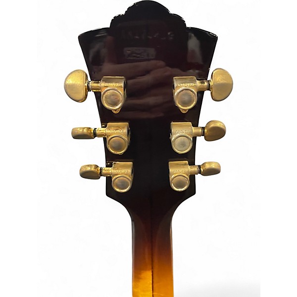 Vintage 1997 Guild X170 Tobacco Sunburst Hollow Body Electric Guitar