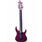 Used Schecter Guitar Research TAO-7 Trans Purple Solid Body Electric Guitar thumbnail