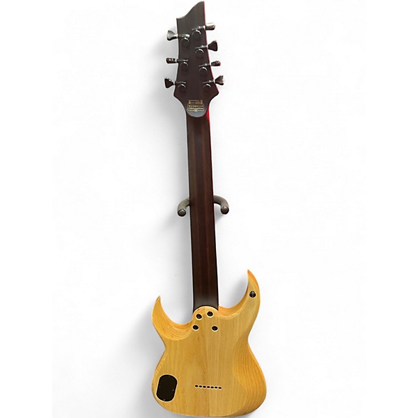 Used Schecter Guitar Research TAO-7 Trans Purple Solid Body Electric Guitar