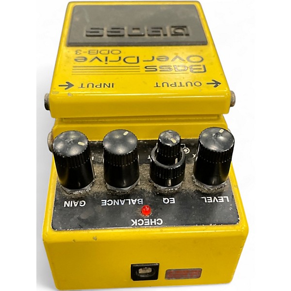 Used BOSS ODB3 Bass Overdrive Bass Effect Pedal