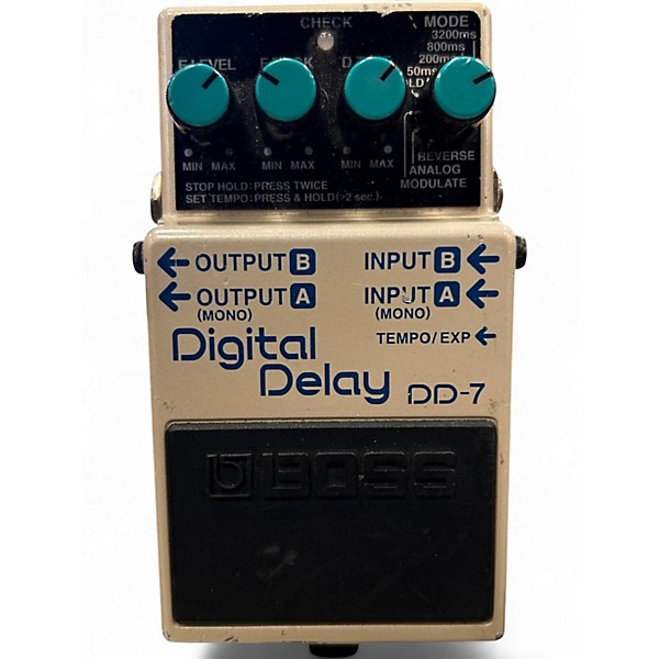 Used BOSS DD7 Digital Delay Effect Pedal