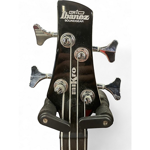 Used Ibanez GSRM20 Mikro Short Scale black Electric Bass Guitar