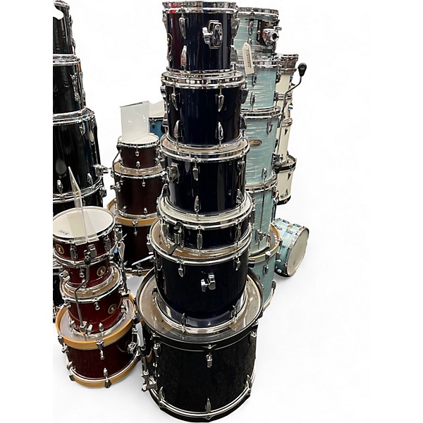 Used TAMA 6 Piece Imperialstar Blue Drum Kit