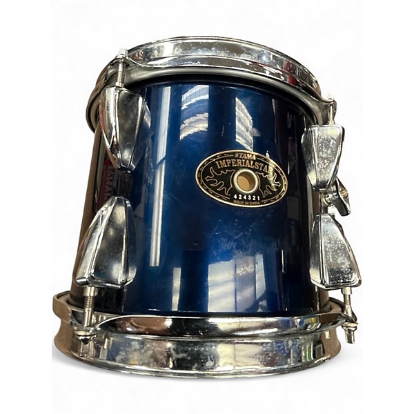 Used TAMA 6 Piece Imperialstar Blue Drum Kit