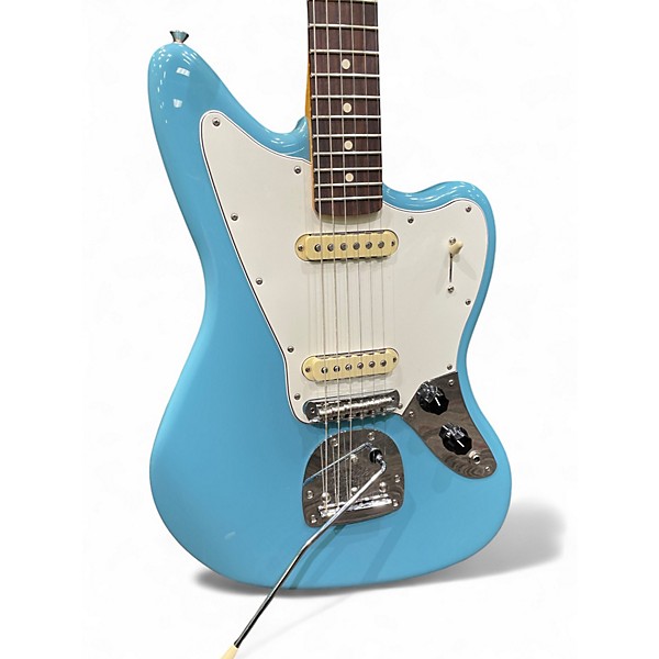 Used Fender player II Jaguar Aqua Tone Solid Body Electric Guitar
