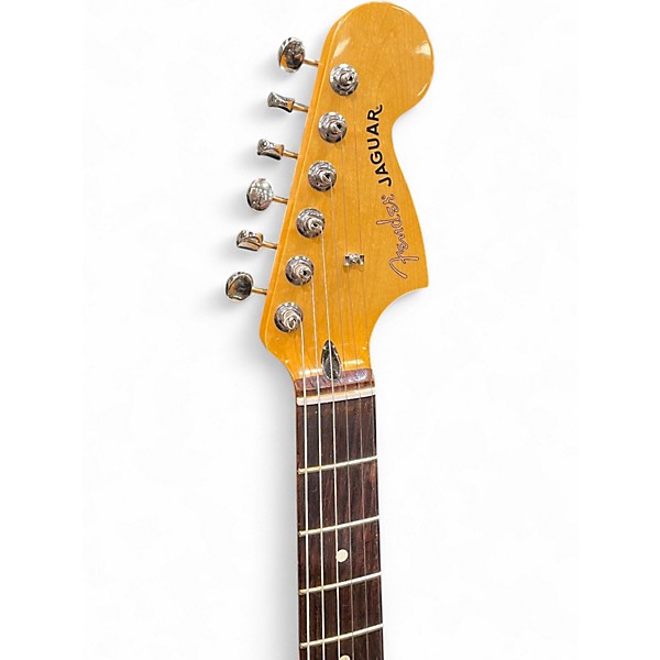 Used Fender player II Jaguar Aqua Tone Solid Body Electric Guitar