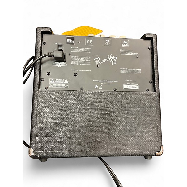 Used Fender Rumble 15 15W 1X8 Bass Combo Amp