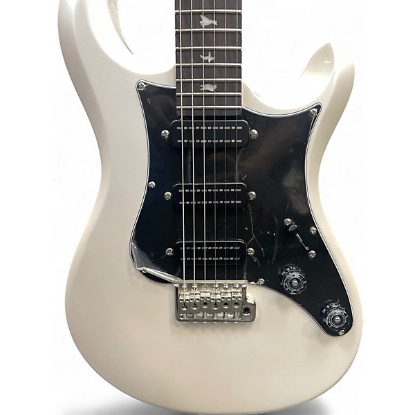 Used PRS NF3 Pearl White Solid Body Electric Guitar