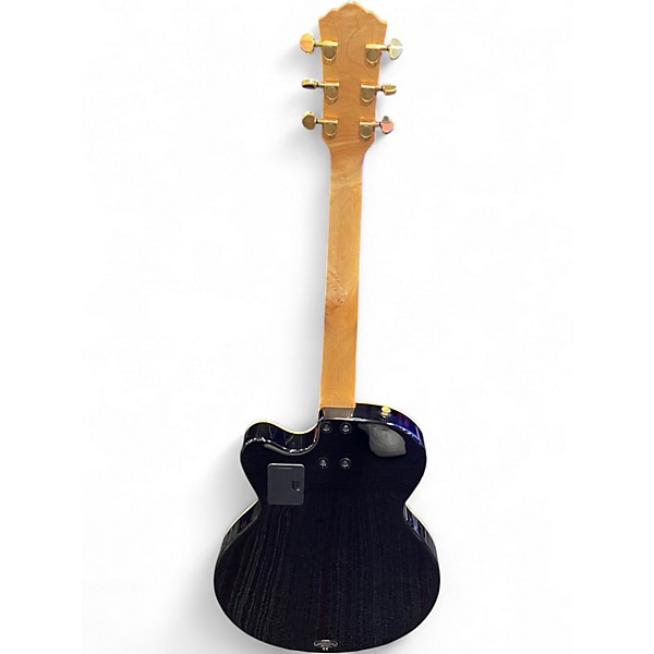 Used Yamaha AEX 500 Black Hollow Body Electric Guitar