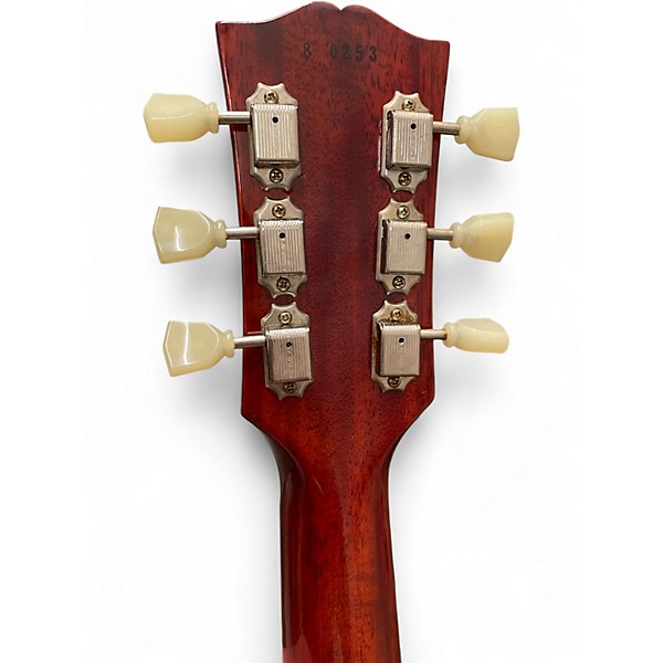 Used 2016 Gibson 1958 Reissue Les Paul Flame Top Heritage Cherry Sunburst Solid Body Electric Guitar