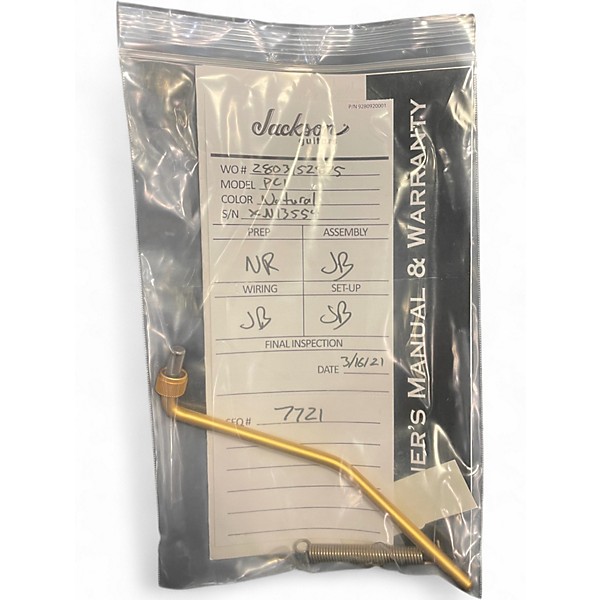 Used 2022 Jackson USA Signature Phil CollenPC1 Natural Solid Body Electric Guitar