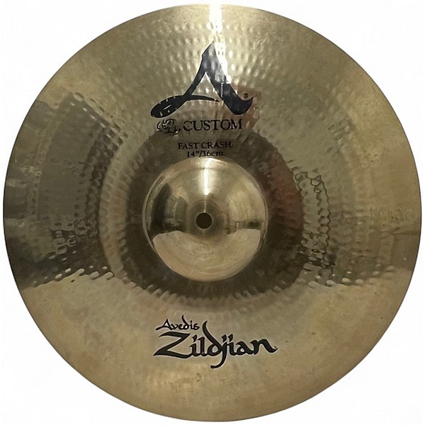Used Zildjian 14in A Custom Fast Crash Cymbal