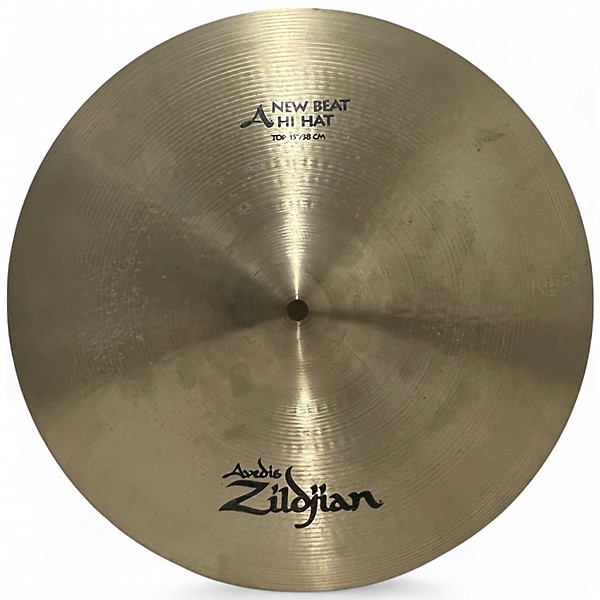 Used Zildjian 15in New Beat Hi Hat Top Cymbal