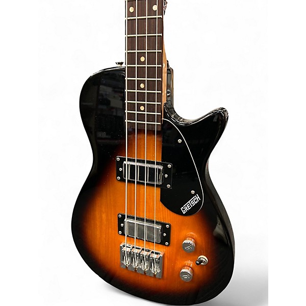 Used Gretsch Guitars G2224 Electromatic Junior Jet 2 Color Sunburst Electric Bass Guitar