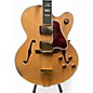 Used Gibson Custom Crimson Byrdland Natural Hollow Body Electric Guitar