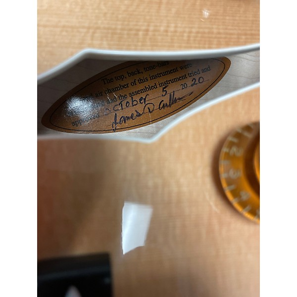 Used Gibson Custom Crimson Byrdland Natural Hollow Body Electric Guitar