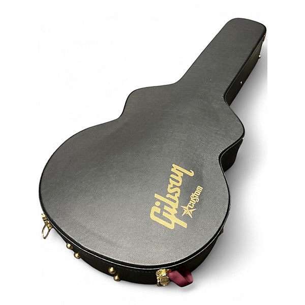 Used Gibson Custom Crimson Byrdland Natural Hollow Body Electric Guitar