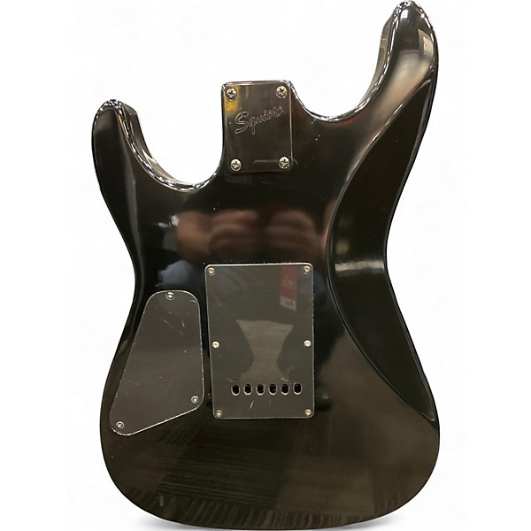 Used Squier Showmaster Black Solid Body Electric Guitar
