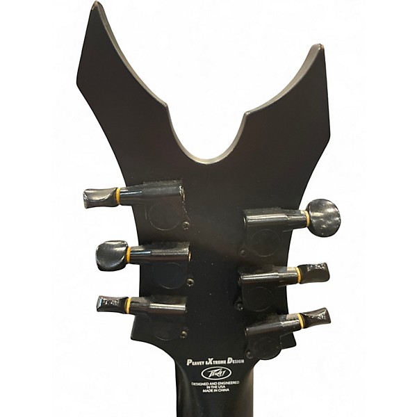 Used Peavey Tragic I Black and Silver Solid Body Electric Guitar