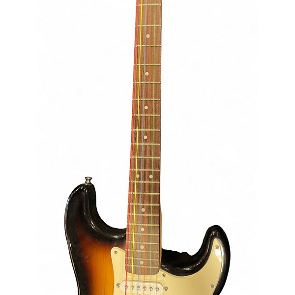 Used Squier Standard Stratocaster 2 Color Sunburst Solid Body Electric Guitar