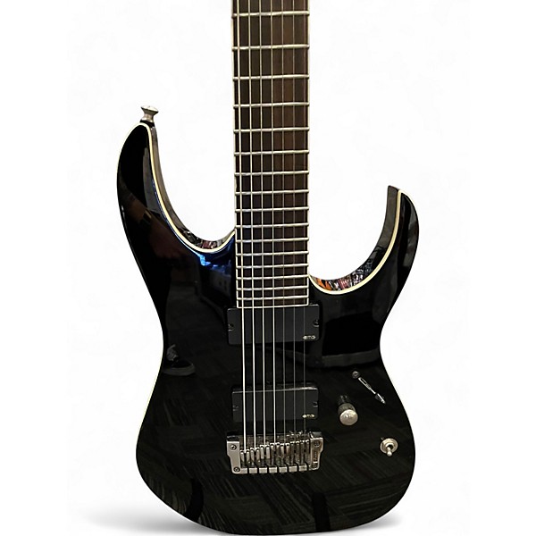 Used Ibanez rgir27fe Black Solid Body Electric Guitar
