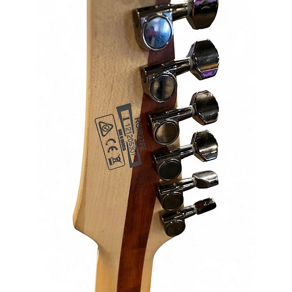 Used Ibanez rgir27fe Black Solid Body Electric Guitar