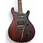 Used PRS SE Swamp ash ce 24 Black and red Solid Body Electric Guitar
