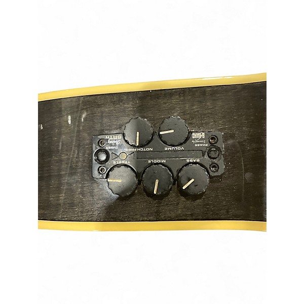 Used Ibanez AEF30E Trans Black Acoustic Electric Guitar