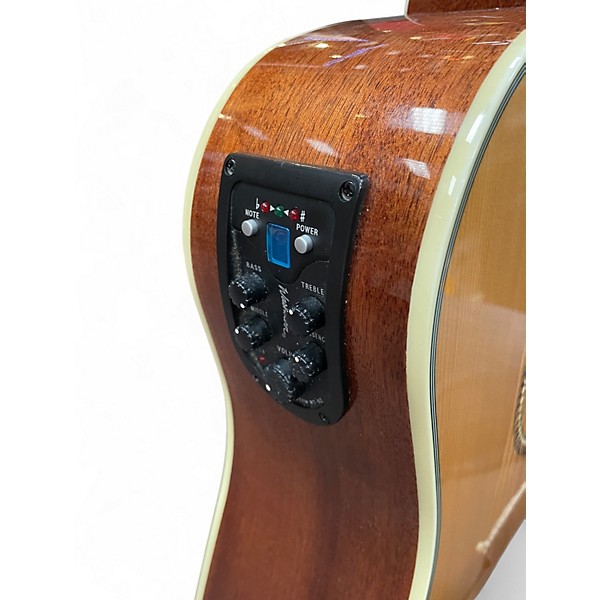 Used Washburn D13S Natural Acoustic Guitar