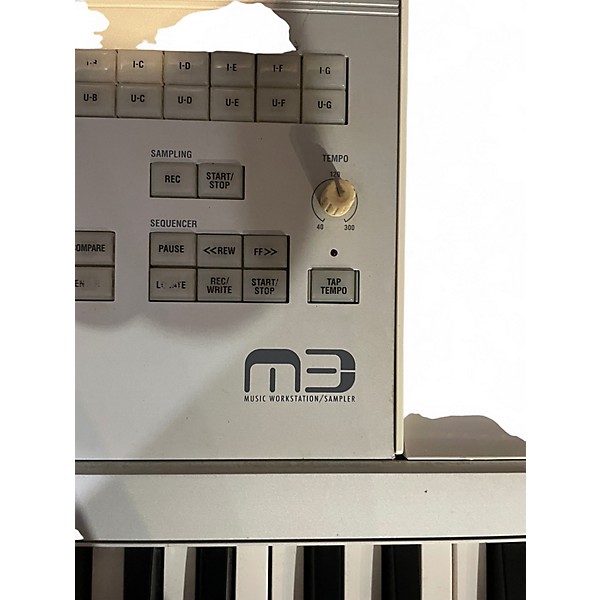 Used KORG M3 61 Key Keyboard Workstation