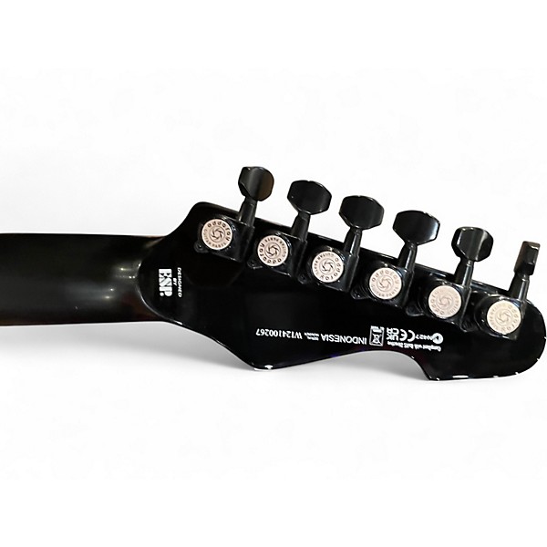 Used ESP ltd sn201ht black Solid Body Electric Guitar