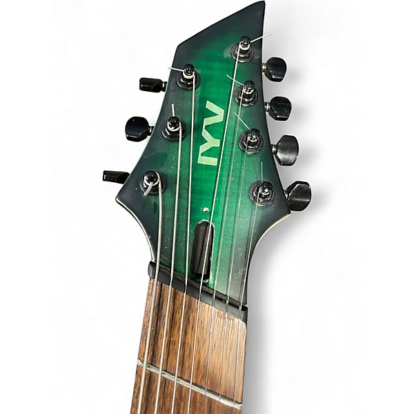 Used Iyv isff7u_450 Green Solid Body Electric Guitar